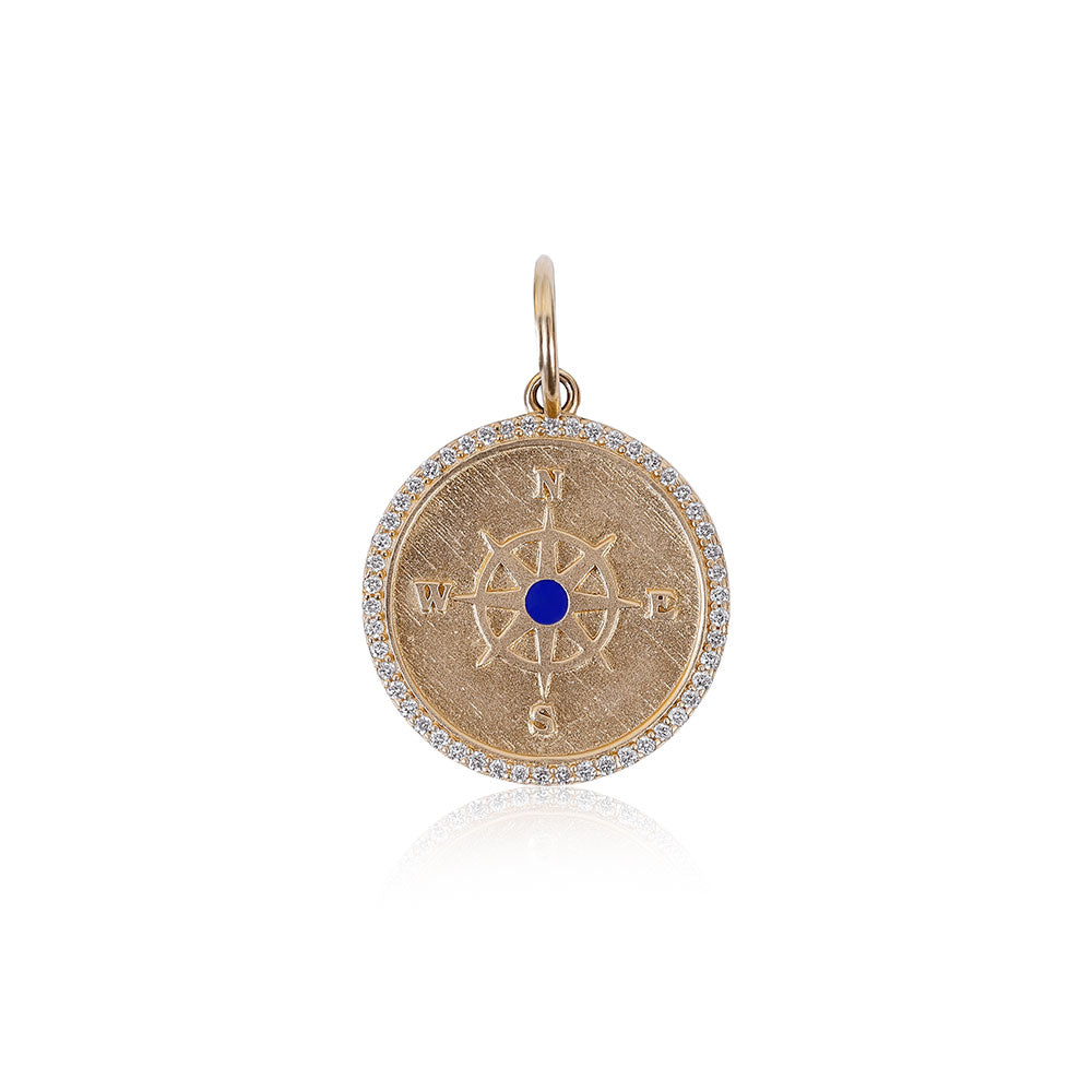 Nautical clearance compass pendant