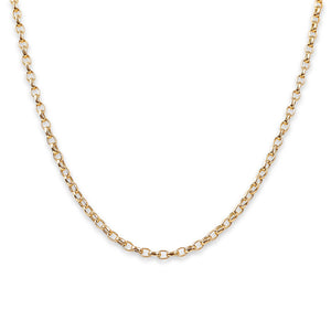 14K Gold Hollow Link Rolo Chain (3.8mm)
Hollow Link Rolo Chain in 14K Gold (3.8mm)
14K Gold Rolo Chain with Hollow Links (3.8mm)
Luxury 14K Gold Hollow Link Rolo Necklace (3.8mm)
14K Gold Rolo Chain with Hollow Links (3.8mm)
Rolo chain
Hollow link chain
14K gold chain
Fine gold jewelry
Lightweight necklace
Luxury gold chain
Designer gold chain
Layering chain
14K gold necklace