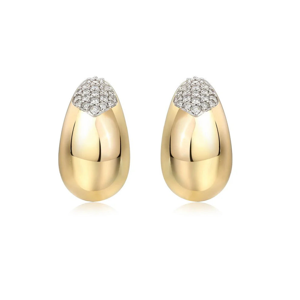 DIAMOND SCULPTURAL EARRINGS